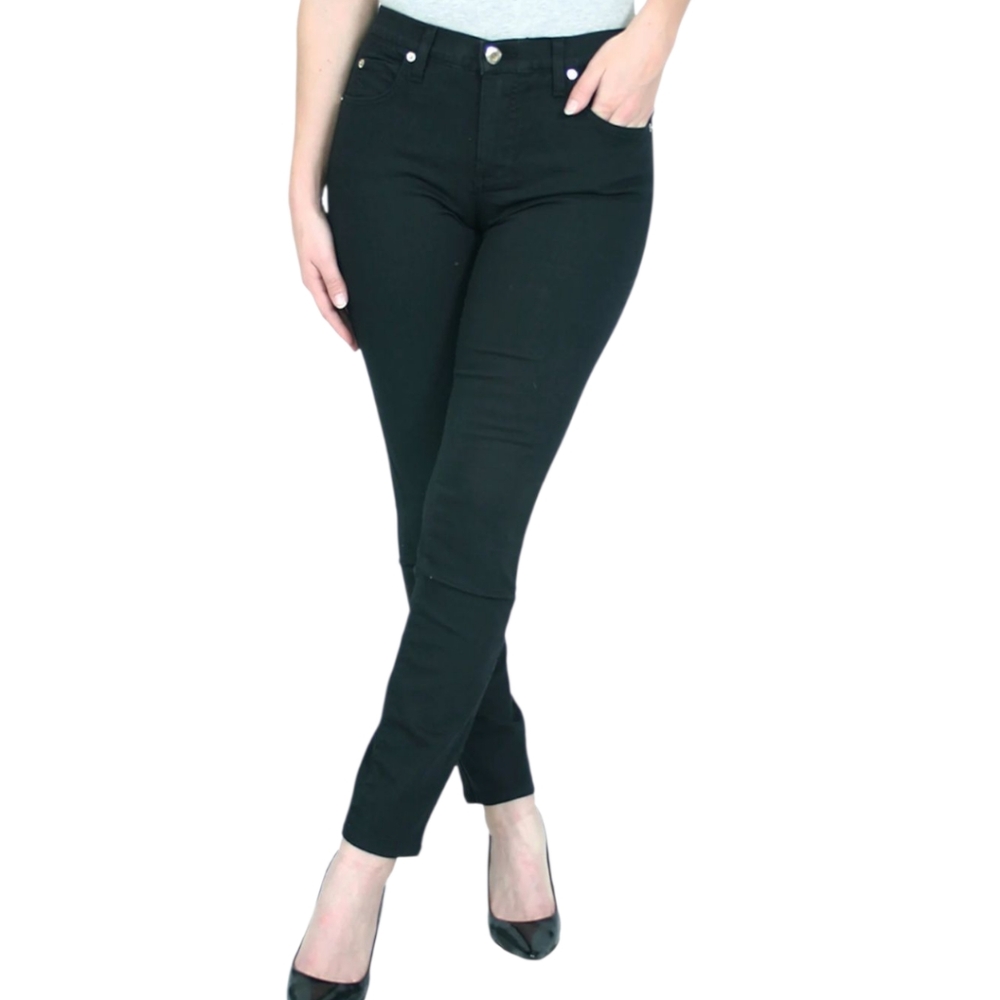 SALE Active USA Plus Size Black Skinny Twill Jeans